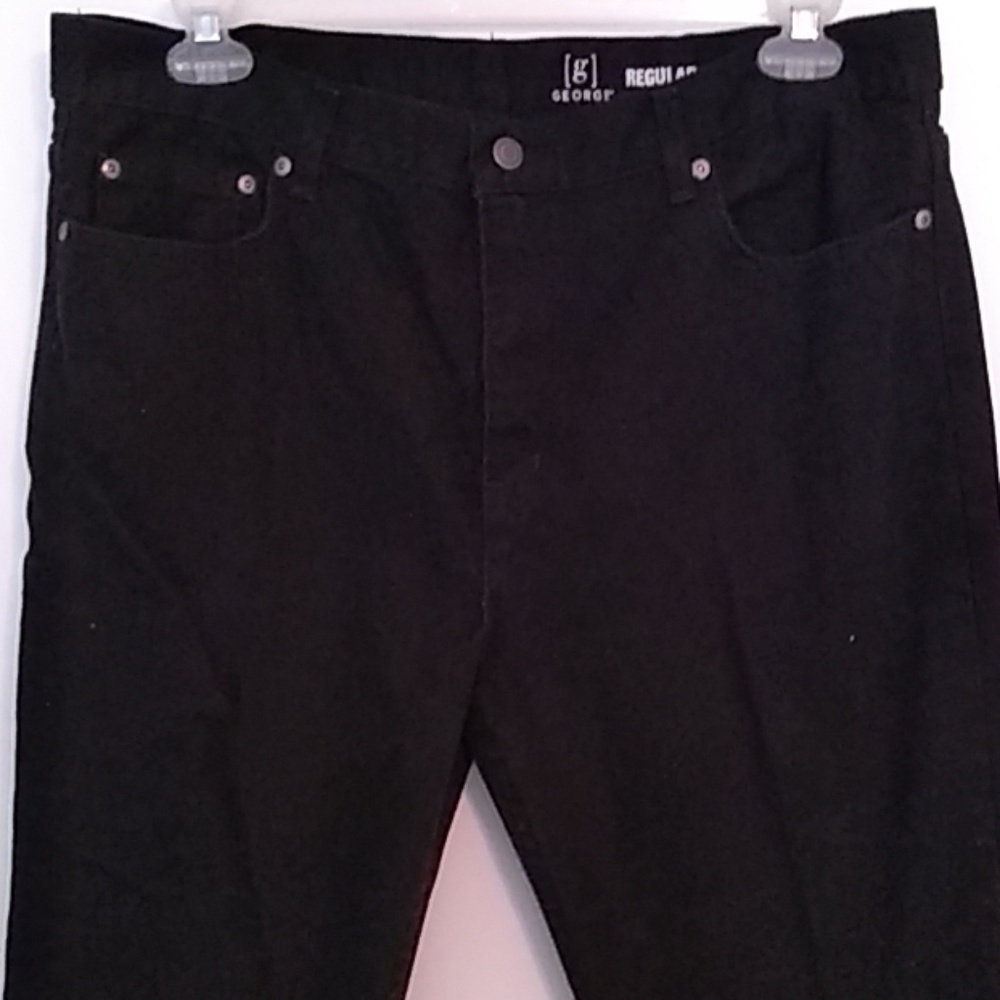 Men's Black Jeans, 38x32